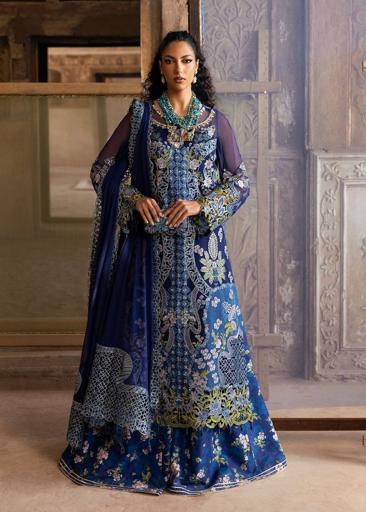Sardinia | Chiffons Edit | Maya - Pakistani Designer Dress - by Sardinia - Type : Ladies Clothes - 100% Original at Saira Sultan