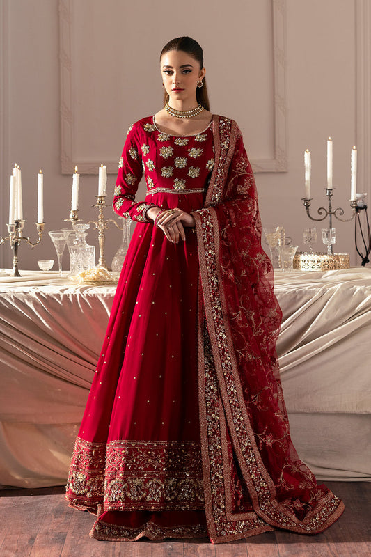 Raja Salahuddin | Love After Love Eid Edit 25 | Poppy - Pakistani Designer Dress - by Raja Salahuddin - Type : Ladies Clothes - 100% Original at Saira Sultan