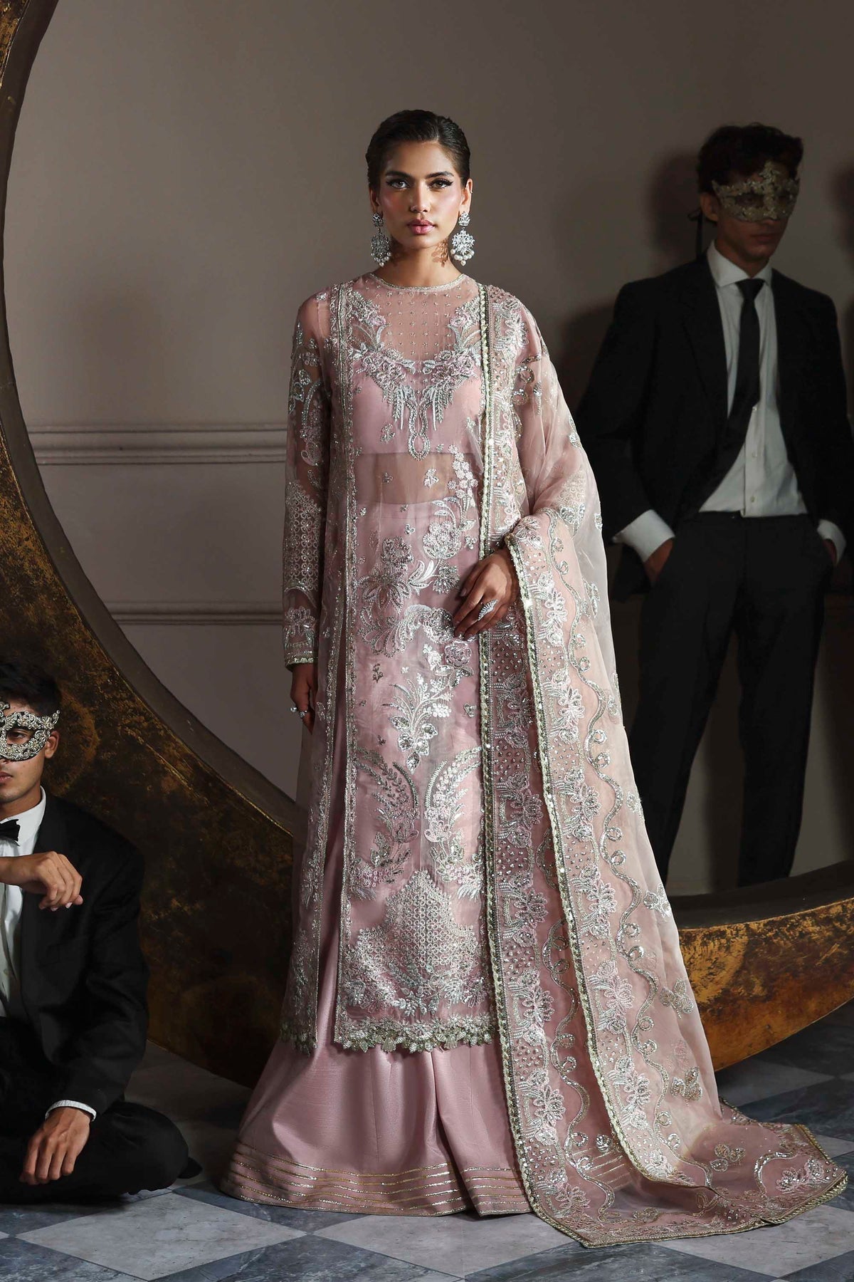 Akbar Aslam | Deewani Wedding Formals | Shahmeena - Pakistani Designer Dress - by Akbar Aslam - Type : Ladies Clothes - 100% Original at Saira Sultan