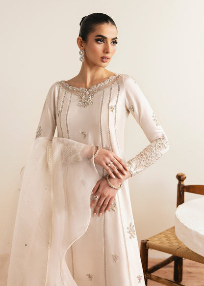 Kanwal Malik | Miray Luxury Pret | Freya M Ivory Raw Silk
