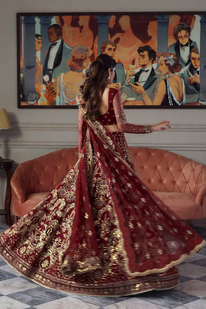 Akbar Aslam | Deewani Wedding Formals | Shahbano - Pakistani Designer Dress - by Akbar Aslam - Type : Ladies Clothes - 100% Original at Saira Sultan