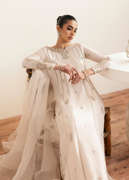 Kanwal Malik | Miray Luxury Pret | Freya L Ivory Raw Silk