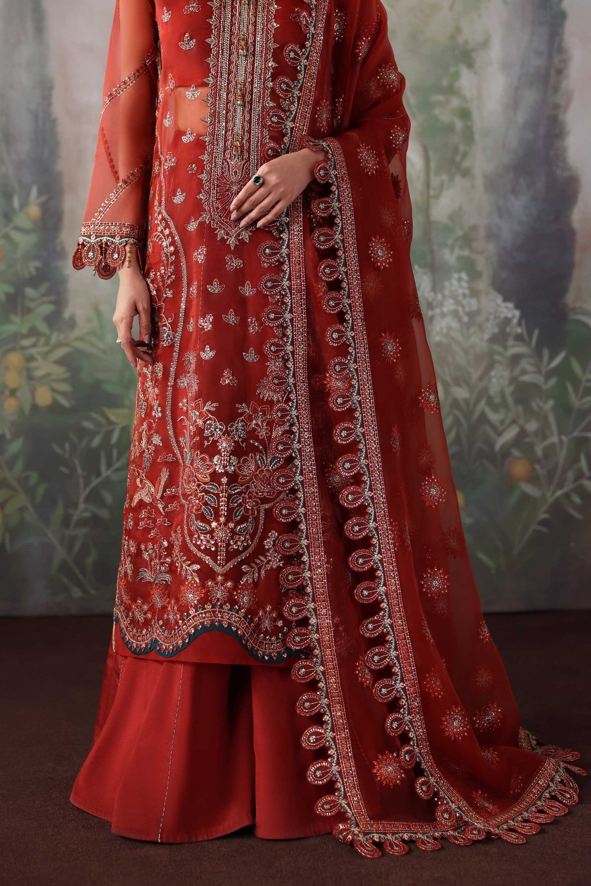 Akbar Aslam | Deewani Wedding Formals | Laalroz - Pakistani Designer Dress - by Akbar Aslam - Type : Ladies Clothes - 100% Original at Saira Sultan