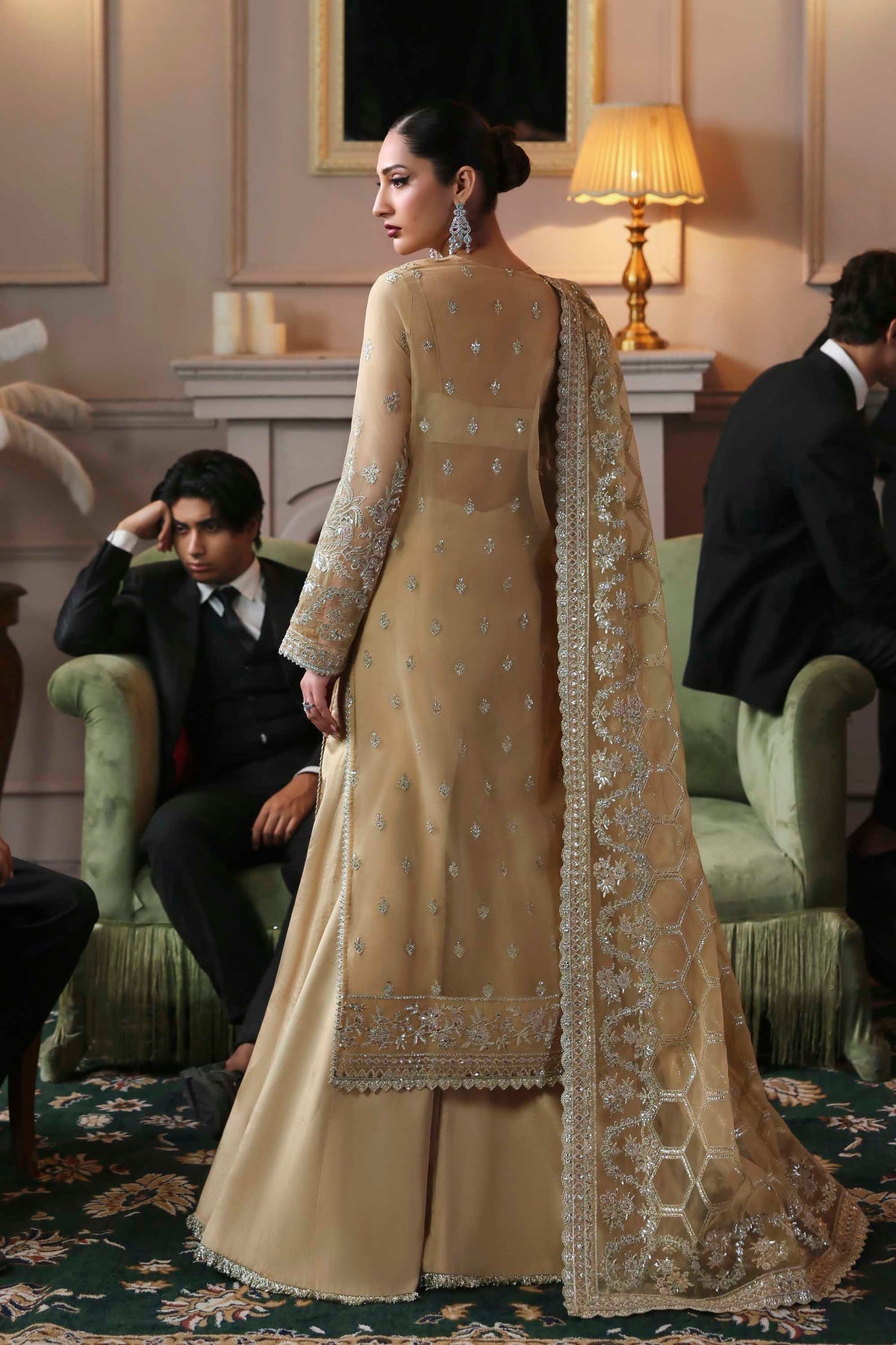 Akbar Aslam | Deewani Wedding Formals | Tajmeen - Pakistani Designer Dress - by Akbar Aslam - Type : Ladies Clothes - 100% Original at Saira Sultan