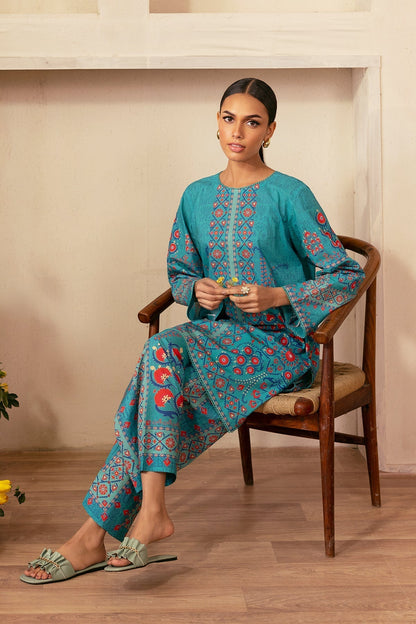 Sahar | Selene 25 | Mystic Suzani L Teal Cambric