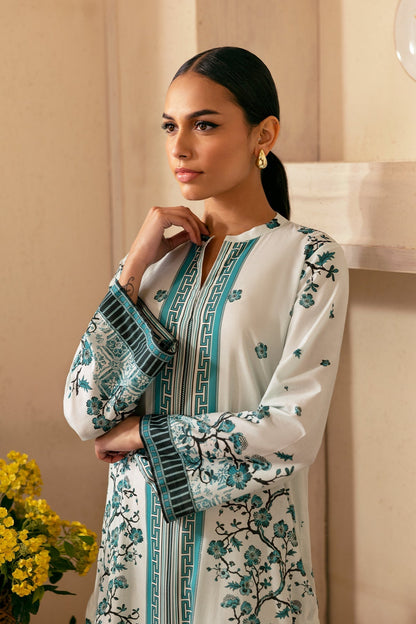 Sahar | Selene 25 | Fleur Royale M Off White Cambric