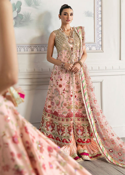 Crimson | A Beautiful Chaos Wedding Collection | Crystal Chinoiserie M Rose Pink Lehnga Choli