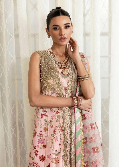 Crimson | A Beautiful Chaos Wedding Collection | Crystal Chinoiserie S Rose Pink Lehnga Choli