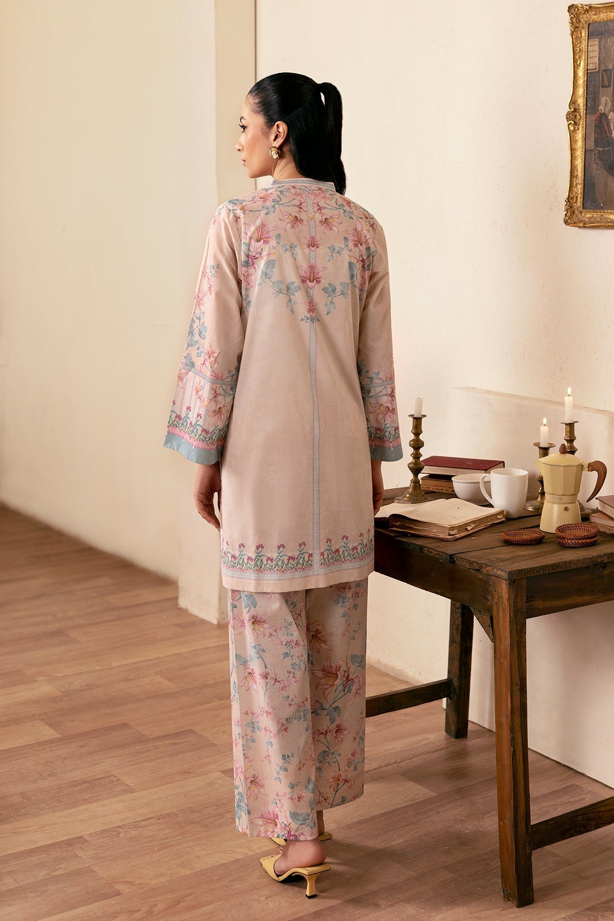 Sahar | Selene 25 | Ivory Blossom S Nude Pink Cambric