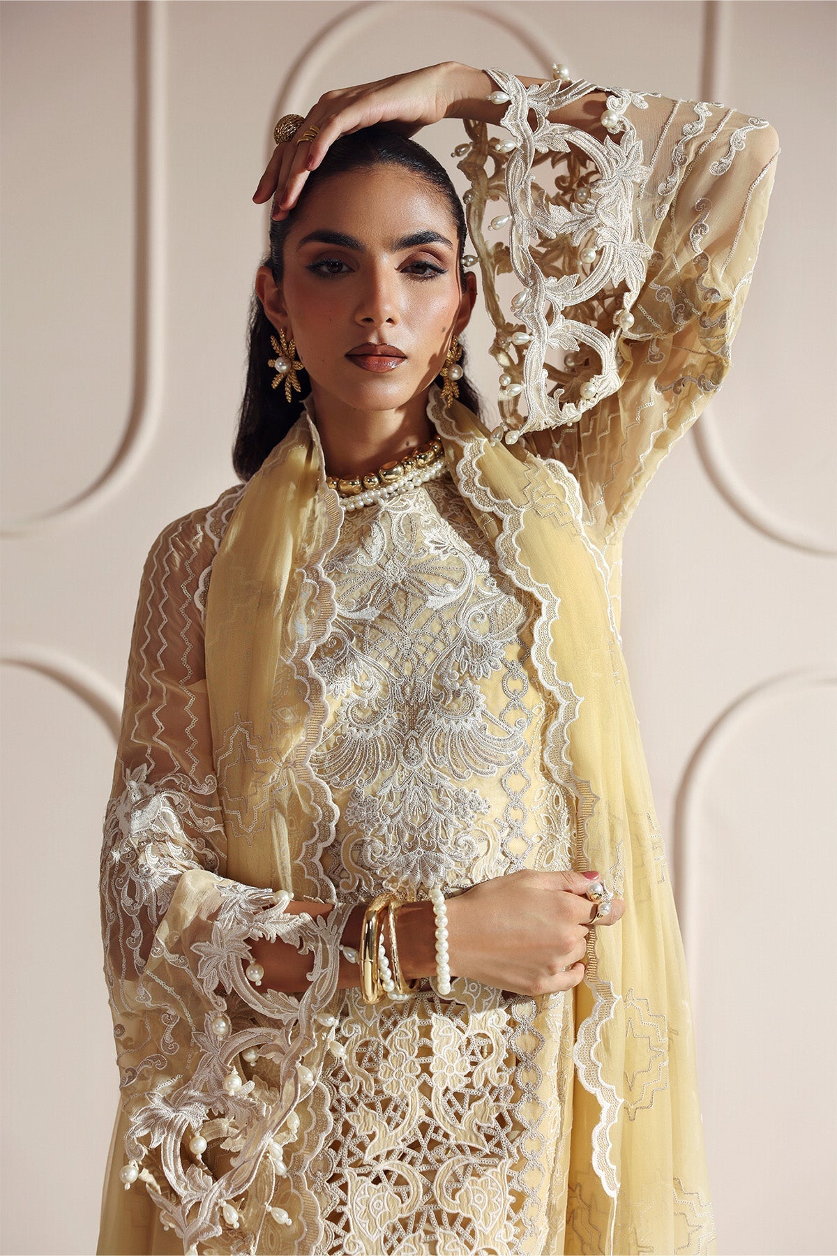 Alizeh | Aymal Luxury Bamber Chiffon | AIRA - Pakistani Designer Dress - by Alizeh - Type : Ladies Clothes - 100% Original at Saira Sultan