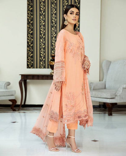 House of Nawab | Lawn Collection 24 | DANEEN - Pakistani Designer Dress - by House of Nawab | Type: Luxury - 100% Original at Saira Sultan