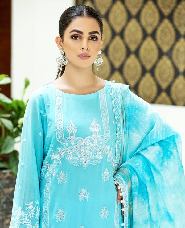 House of Nawab | Lawn Collection 24 | MIRAAL - Pakistani Designer Dress - by House of Nawab | Type: Luxury - 100% Original at Saira Sultan