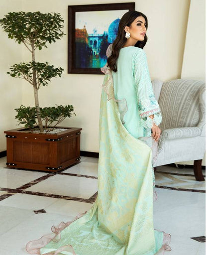 House of Nawab | Lawn Collection 24 | RAIFAH - Pakistani Designer Dress - by House of Nawab | Type: Luxury - 100% Original at Saira Sultan