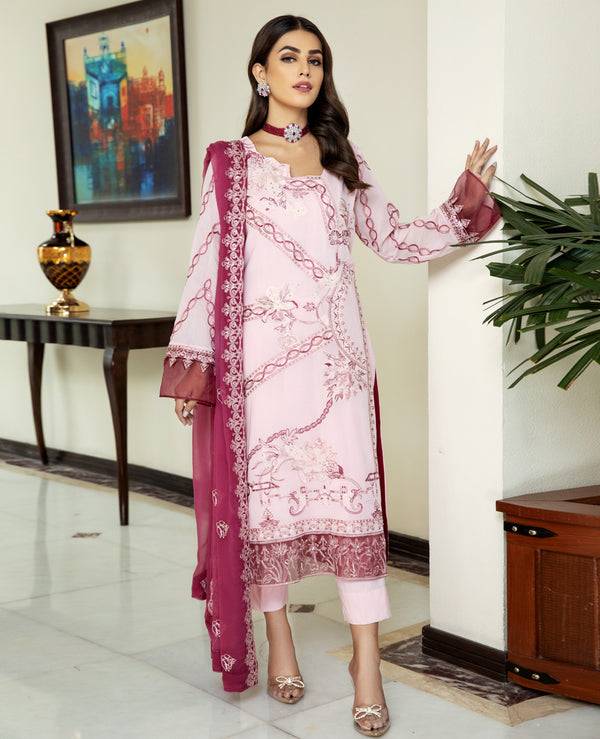 House of Nawab | Lawn Collection 24 | TAMANNA - Pakistani Designer Dress - by House of Nawab | Type: Luxury - 100% Original at Saira Sultan