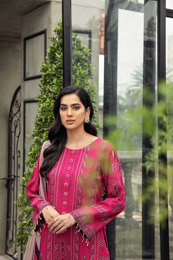 House of Nawab | Lawn Collection 24 | BISHA - Pakistani Designer Dress - by House of Nawab | Type: Luxury - 100% Original at Saira Sultan