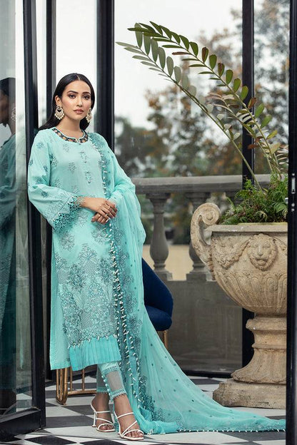 House of Nawab | Lawn Collection 24 | MOSIYA - Pakistani Designer Dress - by House of Nawab | Type: Luxury - 100% Original at Saira Sultan