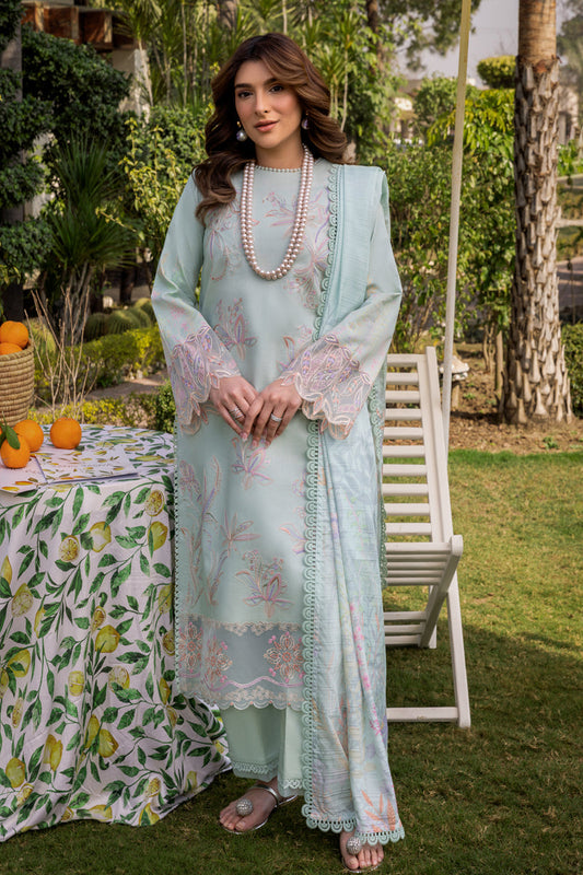 Rangrasiya | Florence Summer Edit 25 | Shireen XS Light Ferozi Lawn