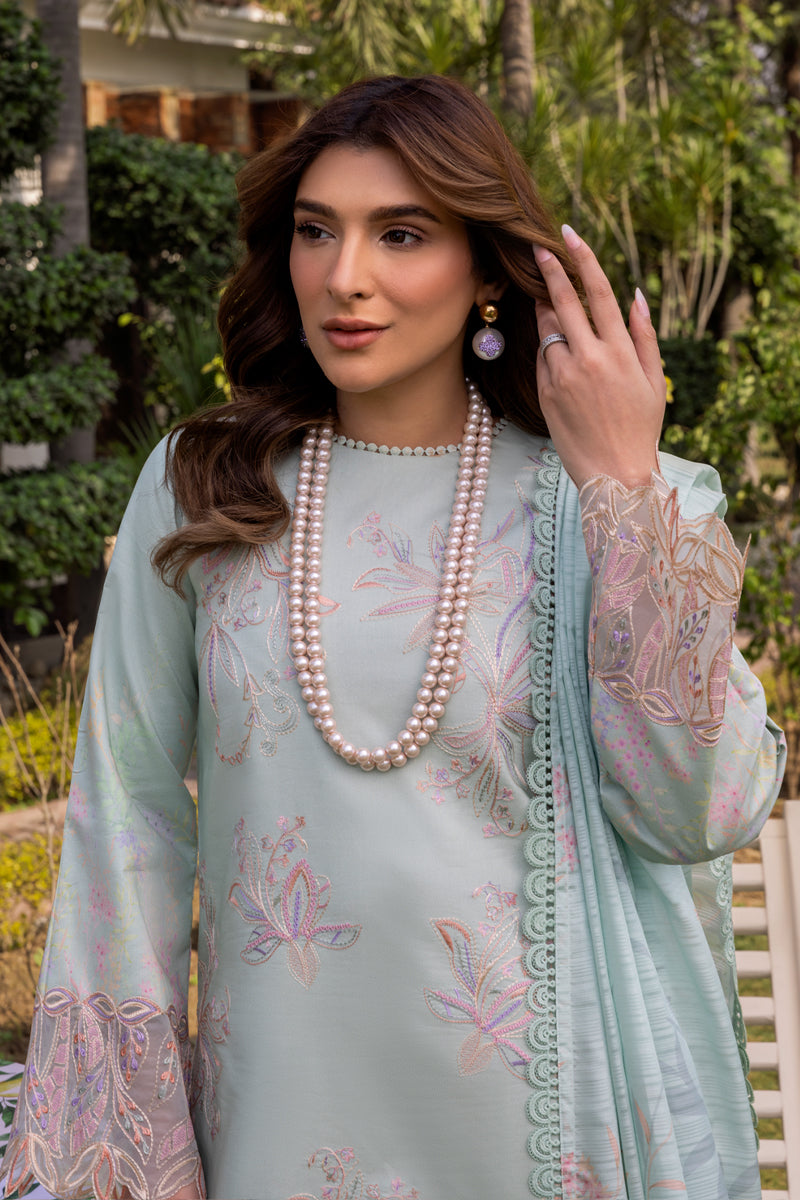 Rangrasiya | Florence Summer Edit 25 | Shireen S Light Ferozi Lawn