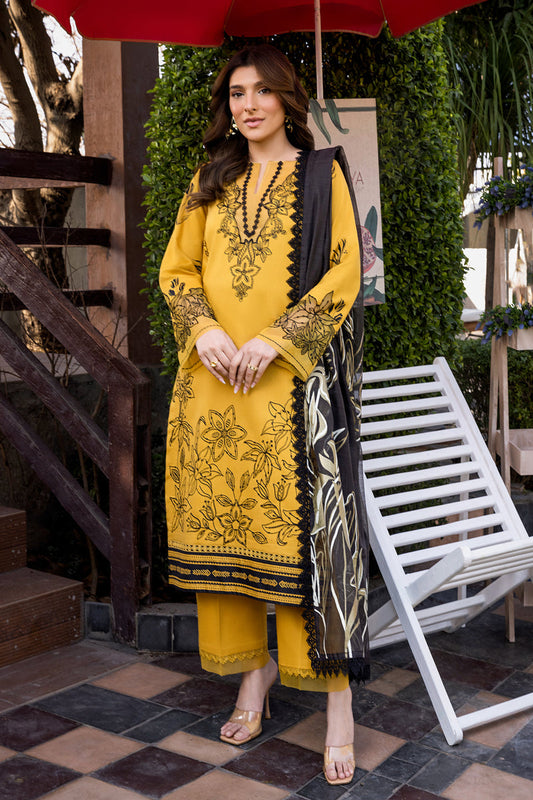Rangrasiya | Florence Summer Edit 25 | Mirha XS Yellow Lawn