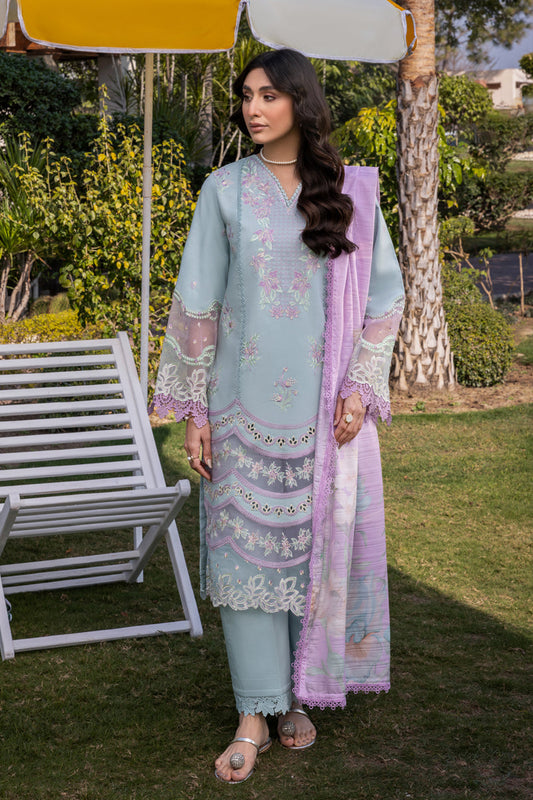 Rangrasiya | Florence Summer Edit 25 | Alizah XS Light Blue Lawn