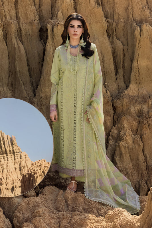 Rangrasiya | Premium Eid Edit 25 | Rania XS Mint Green Lawn
