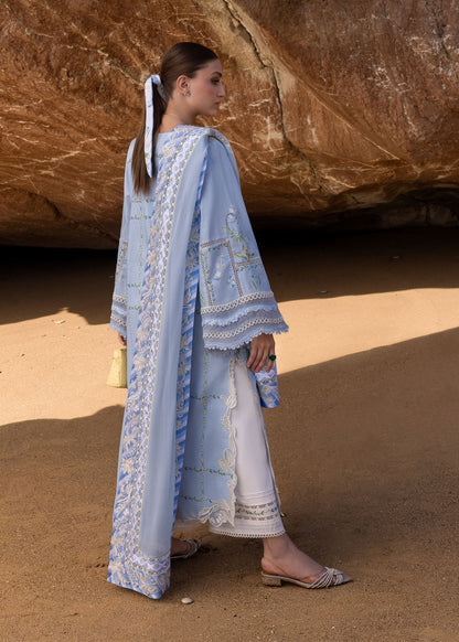 Crimson | Floe by Crimson | A Girl In The Garden - D7 B S Ice Blue Lawn