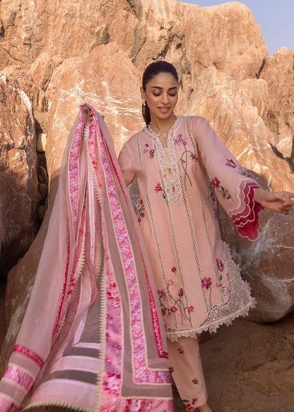 Crimson | Floe by Crimson | Floral Crush - D6 B M Blush Pink Lawn