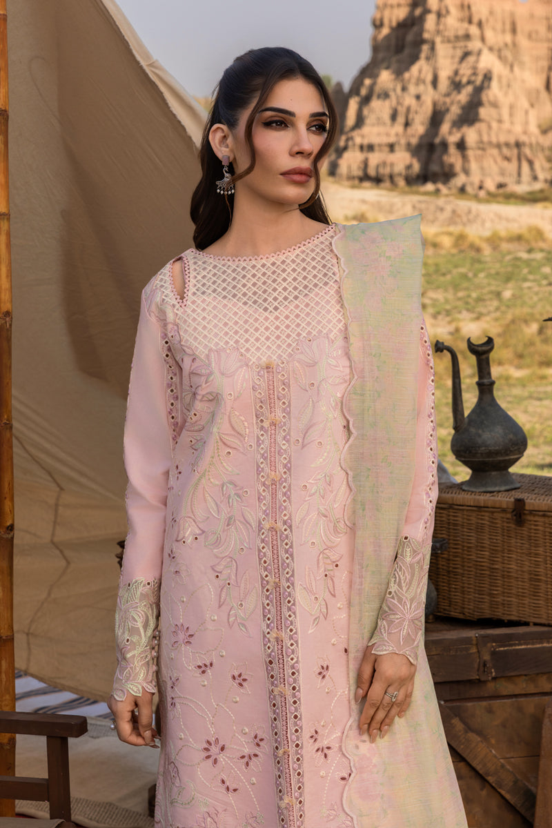 Rangrasiya | Premium Eid Edit 25 | Nehal XL Light Pink Lawn