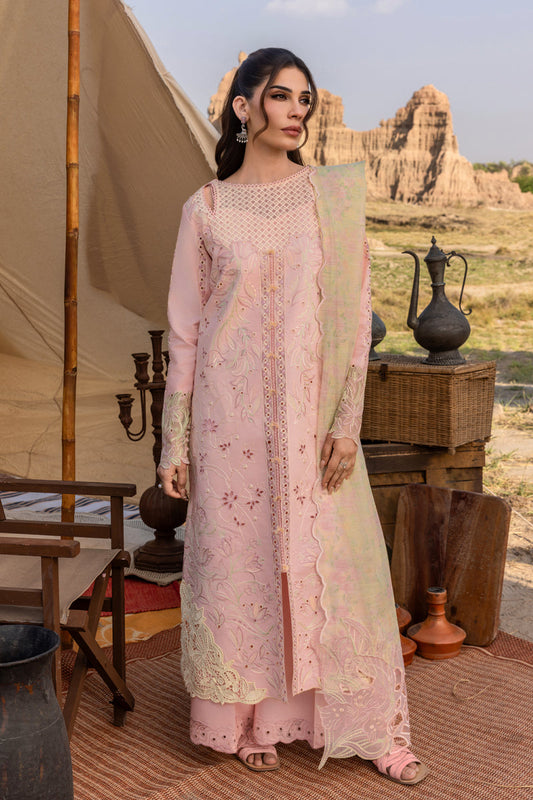 Rangrasiya | Premium Eid Edit 25 | Nehal XS Light Pink Lawn