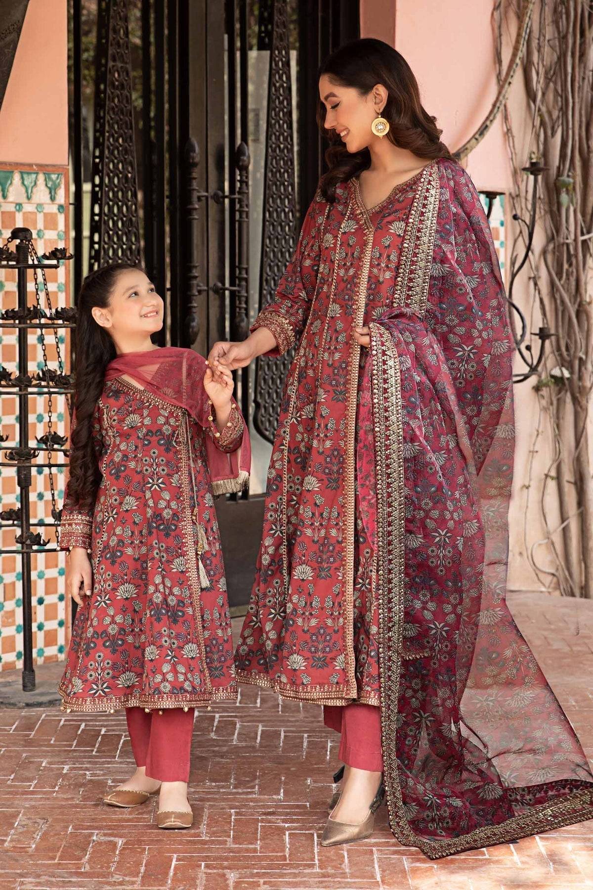 Maria B | Casual Pret 2024 | DW-EF24-42 - Pakistani Designer Dress - by Maria B | Type: Casuals - 100% Original at Saira Sultan