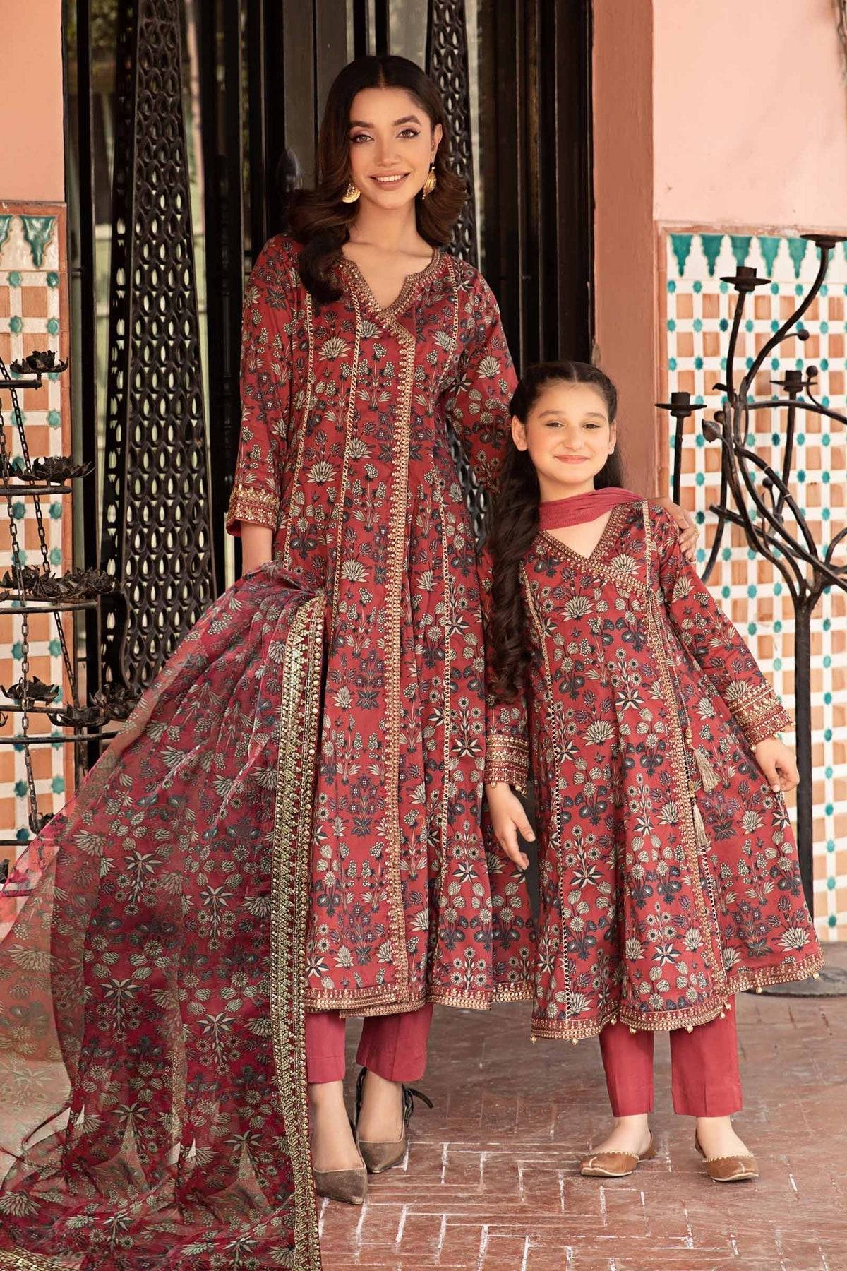 Maria B | Casual Pret 2024 | DW-EF24-42 - Pakistani Designer Dress - by Maria B | Type: Casuals - 100% Original at Saira Sultan
