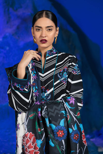 Bonanza Satrangi | Moon Indigo 3 Pc (2W24P3P282)