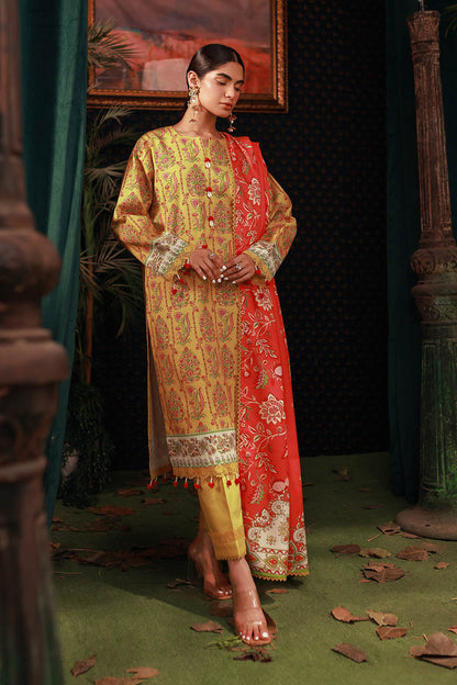 Bonanza Satrangi | Sapid Blossom 3 Pc (2W24P3P331) Yellow