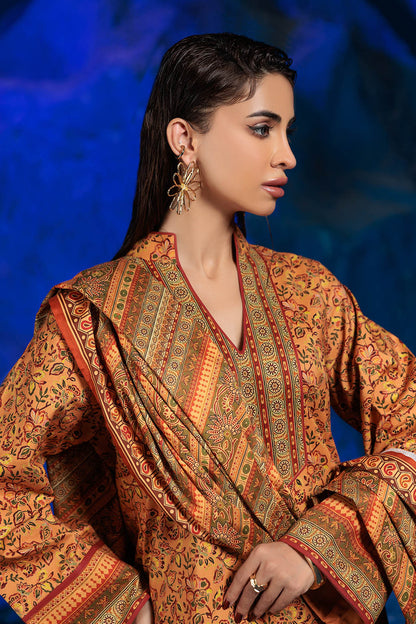 Bonanza Satrangi | Autumn Sunset 3 Pc (2W24P3P361)