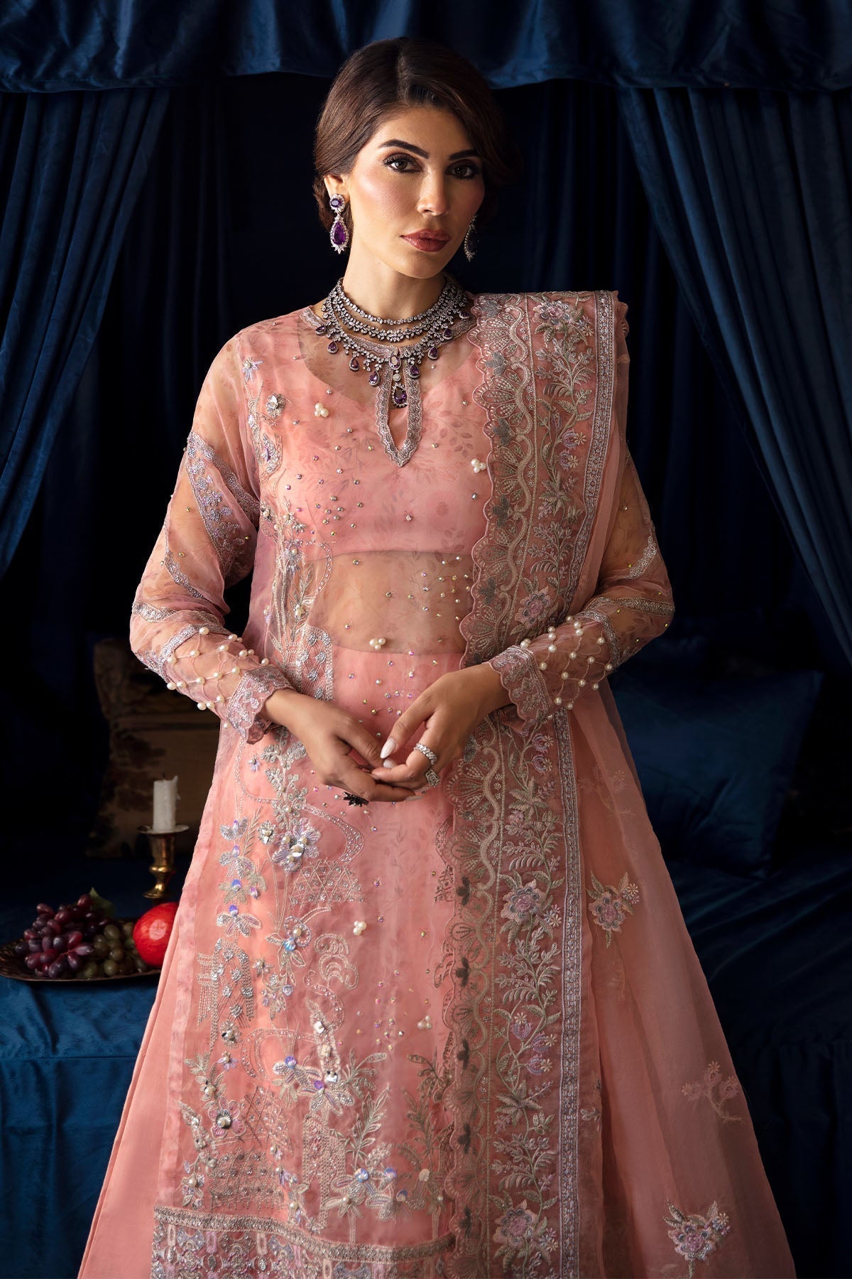 Nureh | Elanora Formal 24 | NEL-51-Erika - Pakistani Designer Dress - by Nureh | Type: Formal - 100% Original at Saira Sultan