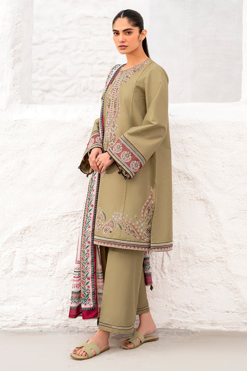 Jazmin | Ready to Wear 25 | RTW-1190 S Dull Brown Lawn
