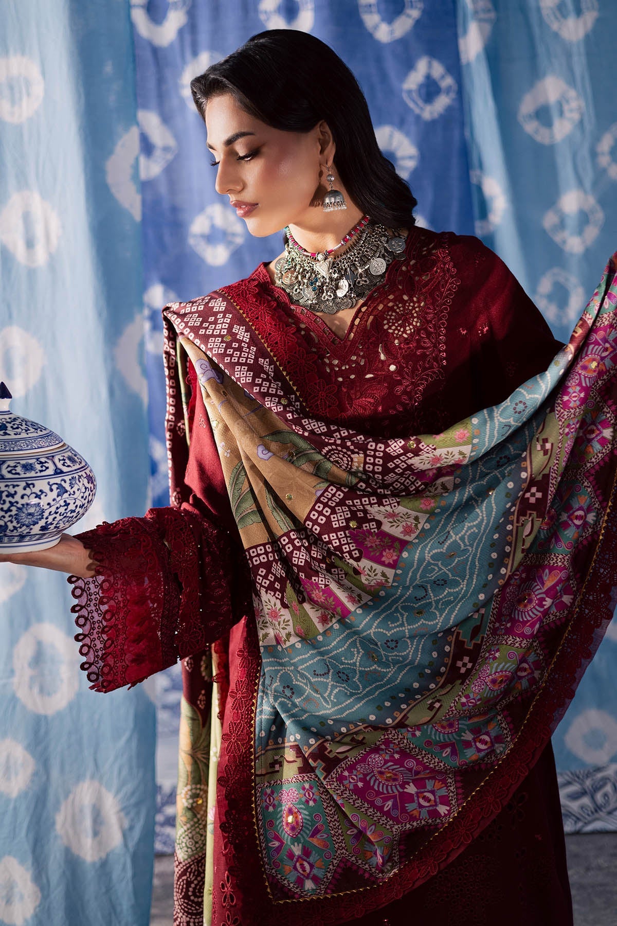 Nureh | Bazaar Luxe 25 | NE-204 by Nureh - Designer Dress  - Type : Ladies Clothes - Available at Saira Sultan - 100% Original 