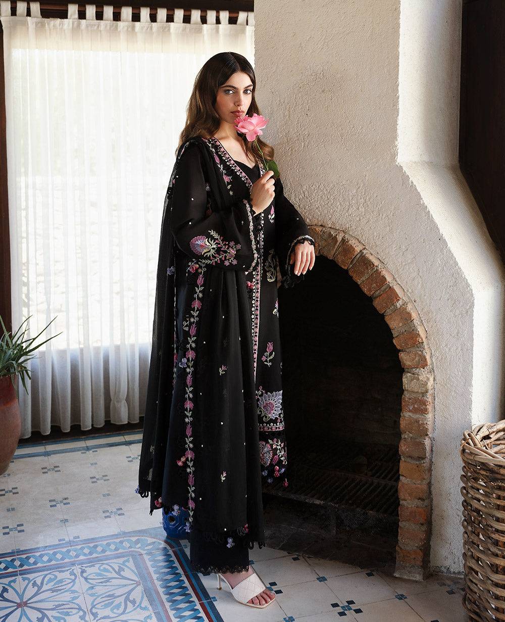 Republic Womenswear | Aylin Summer Lawn 24 | Muguet (D1-A) - Pakistani Designer Dress - by Republic Womenswear | Type: Luxury - 100% Original at Saira Sultan