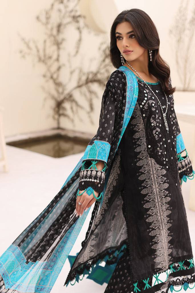 Charizma | Naranji Embroidered Lawn 24 | CN4-002 - Pakistani Designer Dress - by Charizma | Type: Luxury - 100% Original at Saira Sultan
