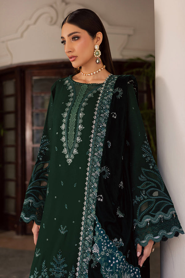 Nureh | Exclusive Leather Peach | NE-199 by Nureh - Designer Dress  - Type : Ladies Clothes - Available at Saira Sultan - 100% Original 