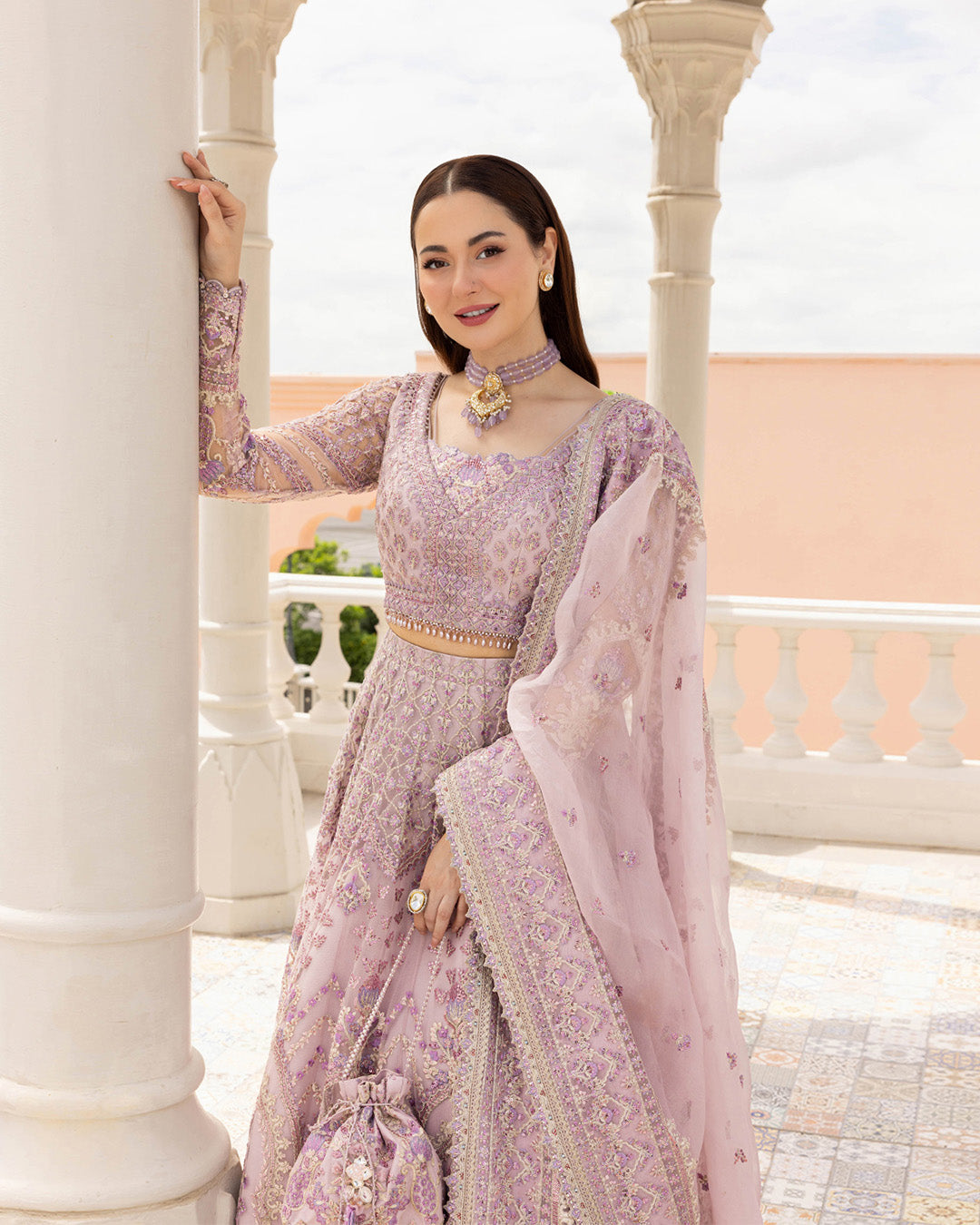 Faiza Saqlain | Neorah 24' RTW | Anysia (Pishwas) Lilac M