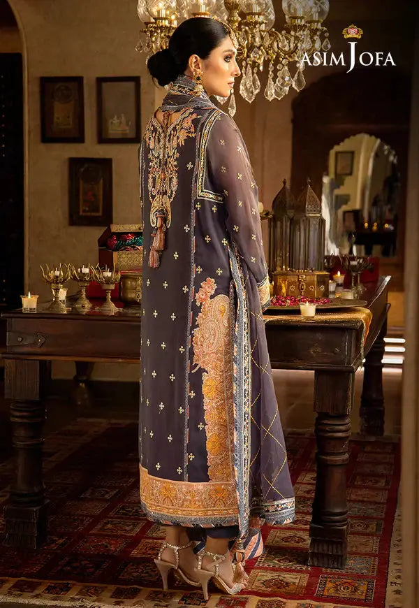 Asim Jofa | Velvet Festive 23 | AJVF-04 - Pakistani Designer Dress - by Asim Jofa | Type: Formal - 100% Original at Saira Sultan