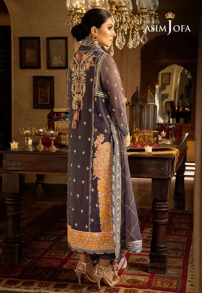Asim Jofa | Velvet Festive 23 | AJVF-04 - Pakistani Designer Dress - by Asim Jofa | Type: Formal - 100% Original at Saira Sultan