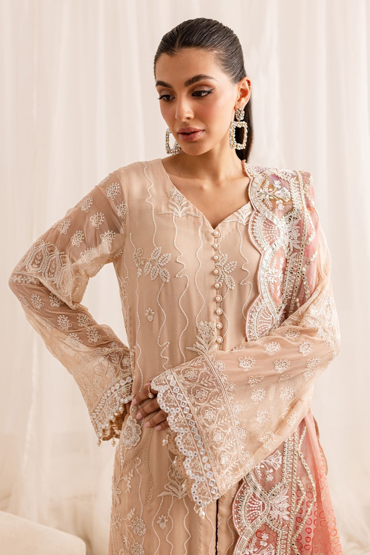 Nureh | Fancy Formals | NP-509 - Pakistani Designer Dress - by Nureh | Type: Formal - 100% Original at Saira Sultan
