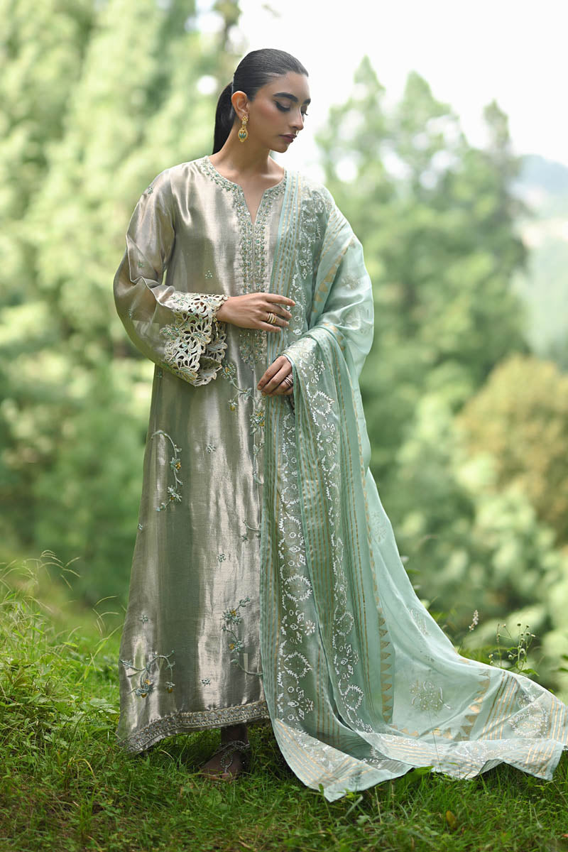 Hue Pret | Farasha Luxury Winter | Parisa L Mint Pure Tissue
