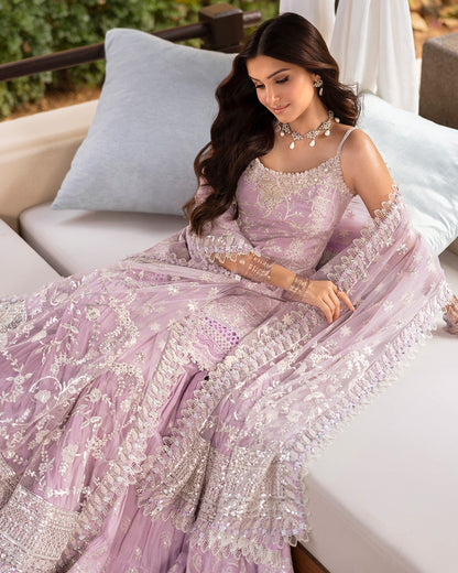 Faiza Saqlain | Zinnia Lawn 25 | Soma L Lilac Lawn