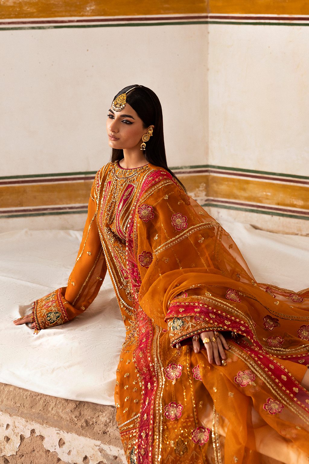 Emaan Adeel I The Empress Wedding Formals I SOLMIRA - Pakistani Designer Dress - by Emaan AdeelEMPLOYEES - Type : Ladies Clothes - 100% Original at Saira Sultan