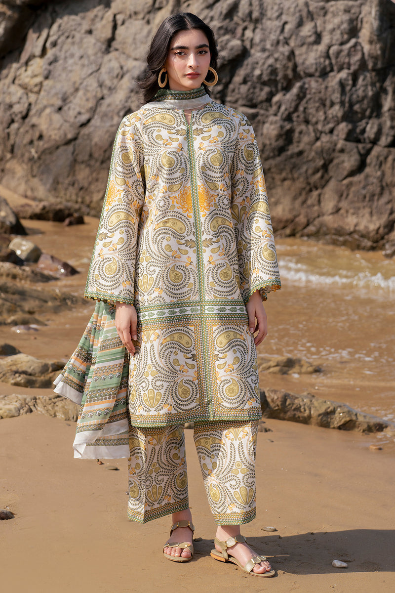 Jazmin | Summer Lawn 25 | USE-9168 XS Off White Lawn