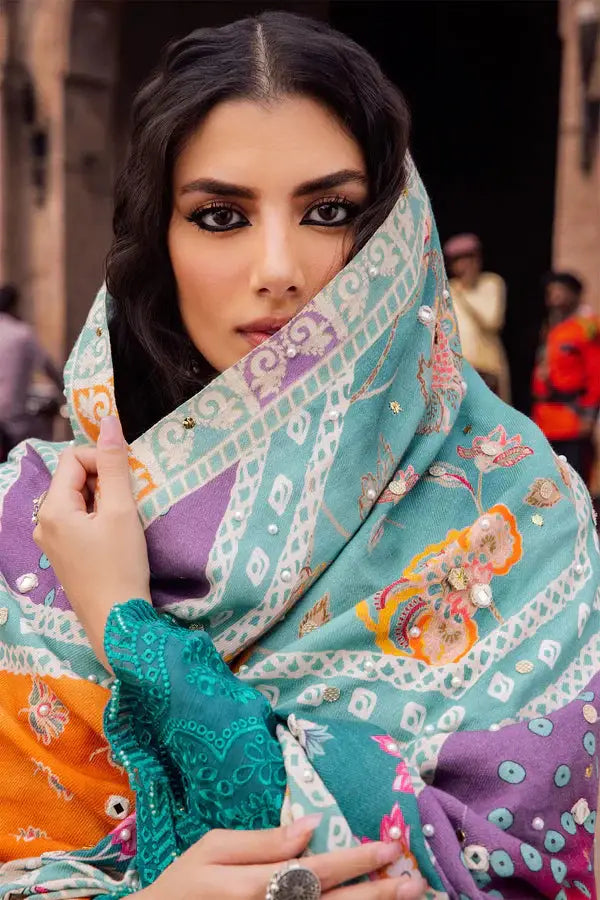 Nureh | Bazaar Lawn | NE-51 - Pakistani Designer Dress - by Nureh | Type: Luxury - 100% Original at Saira Sultan
