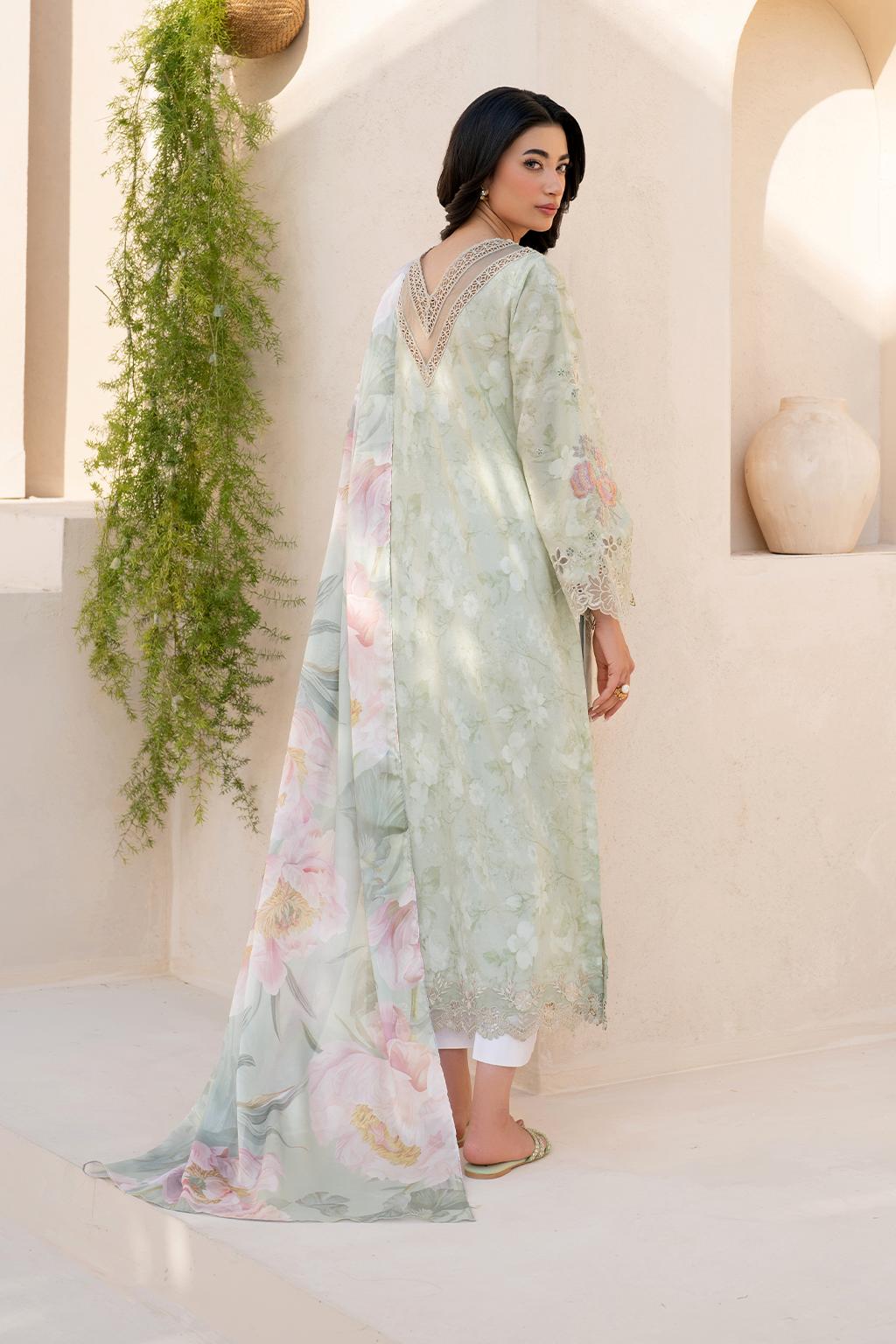 Iznik | Festive Lawn 25 | EFL-07 S Mint Lawn